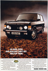 Range Rover CSK 1990 Limited Edition