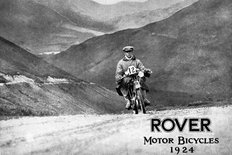 Rover motor bicycles (motorcycles) 1924