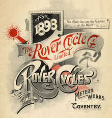 Rover Cycle Co Limited 1898