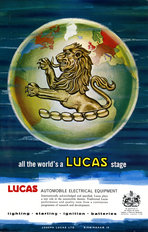 Lucas Advertisement All The World 1967