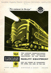 Lucas Diesel Fuel Injection Ad 1959