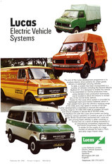 Lucas Electrical Vehicle Systems