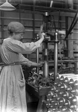Munitions Woman WWI